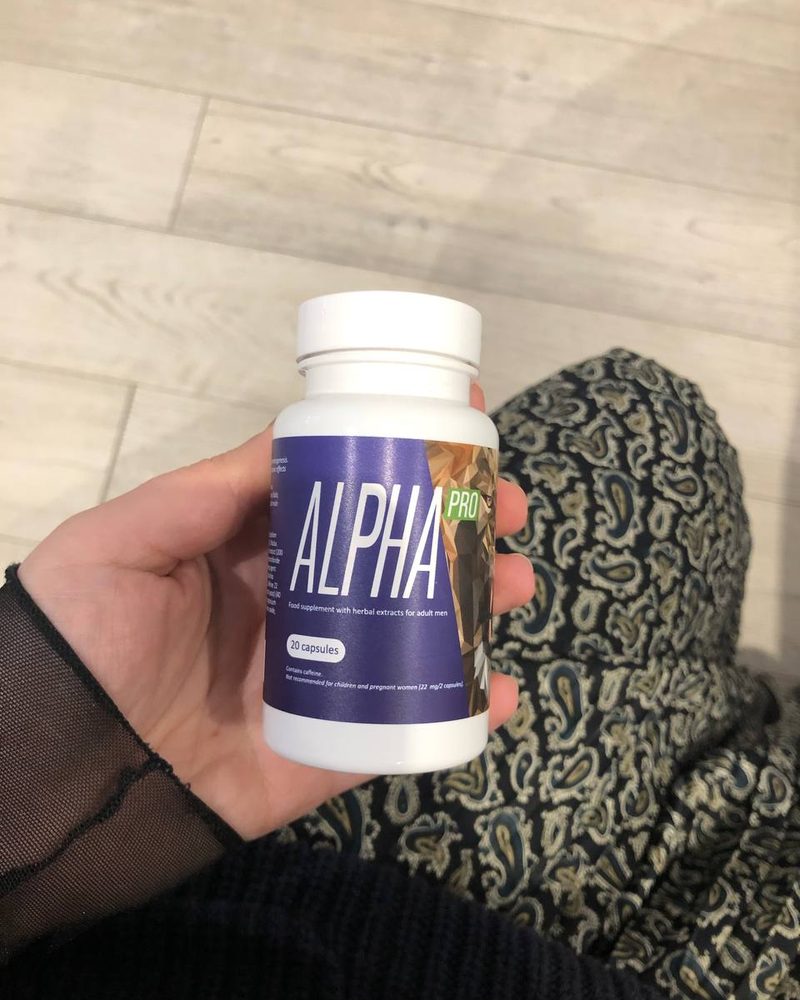 Alpha Pro – Kapseldose mit 20 Kapseln