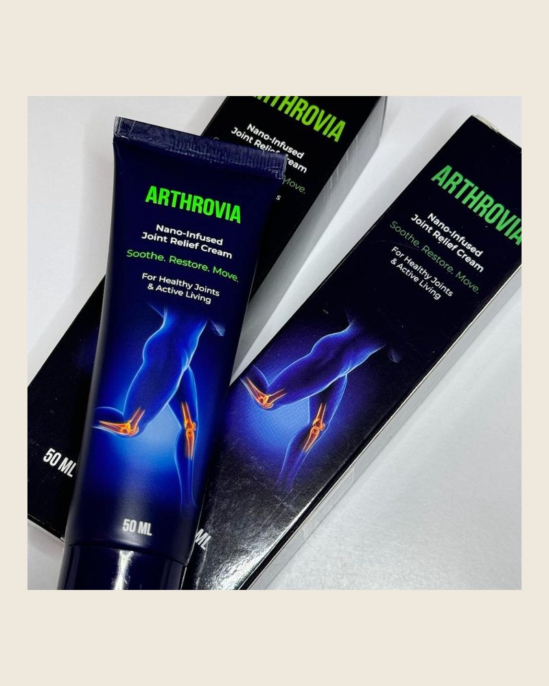 Arthrovia – dunkelblaue 50-ml-Tube mit Faltschachtel