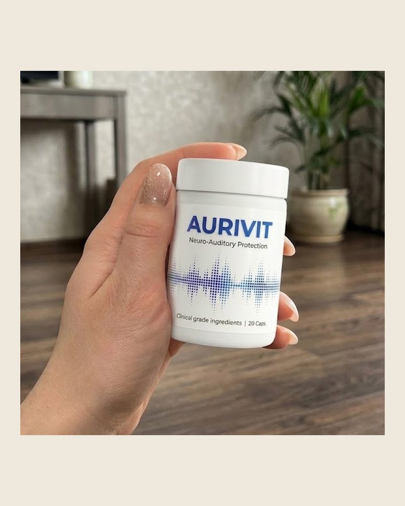 Aurivit – weiße Kapseldose mit Faltschachtel