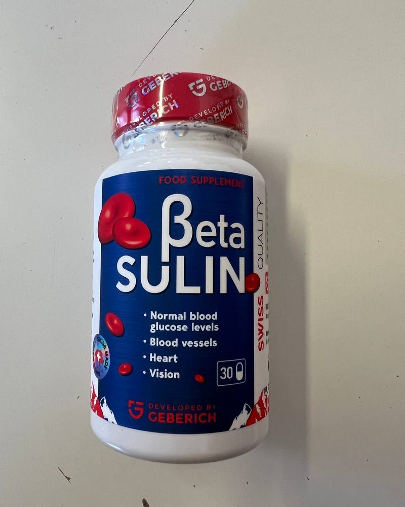 Betasulin – weiße Kapseldose mit 30 Kapseln