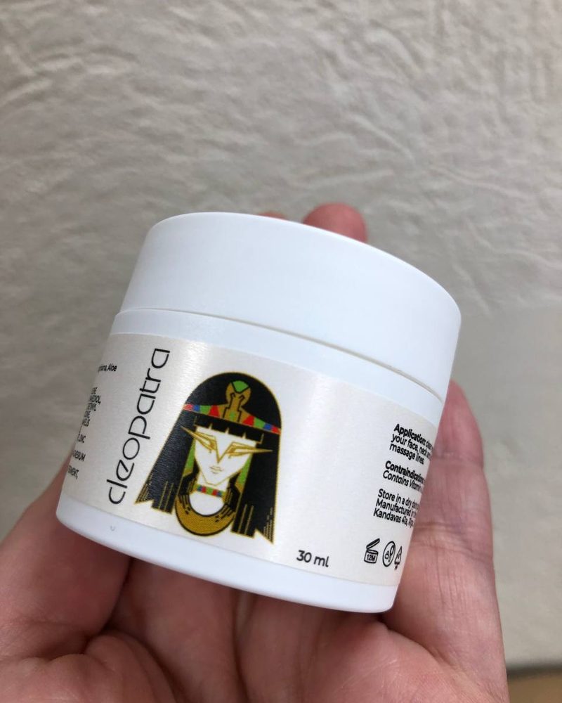 Cleopatra Gesichtscreme – 30-ml-Tiegel mit Schneckenextrakt