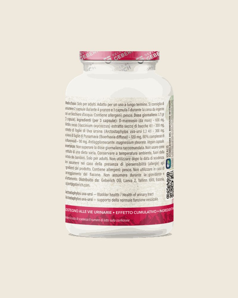 Cystinorm – Kapseldose mit D-Mannose und Cranberry