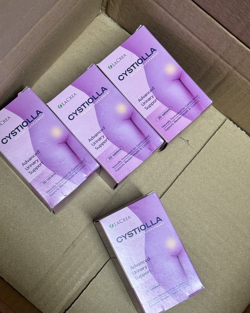 Cystiolla – Tablettendose mit Faltschachtel