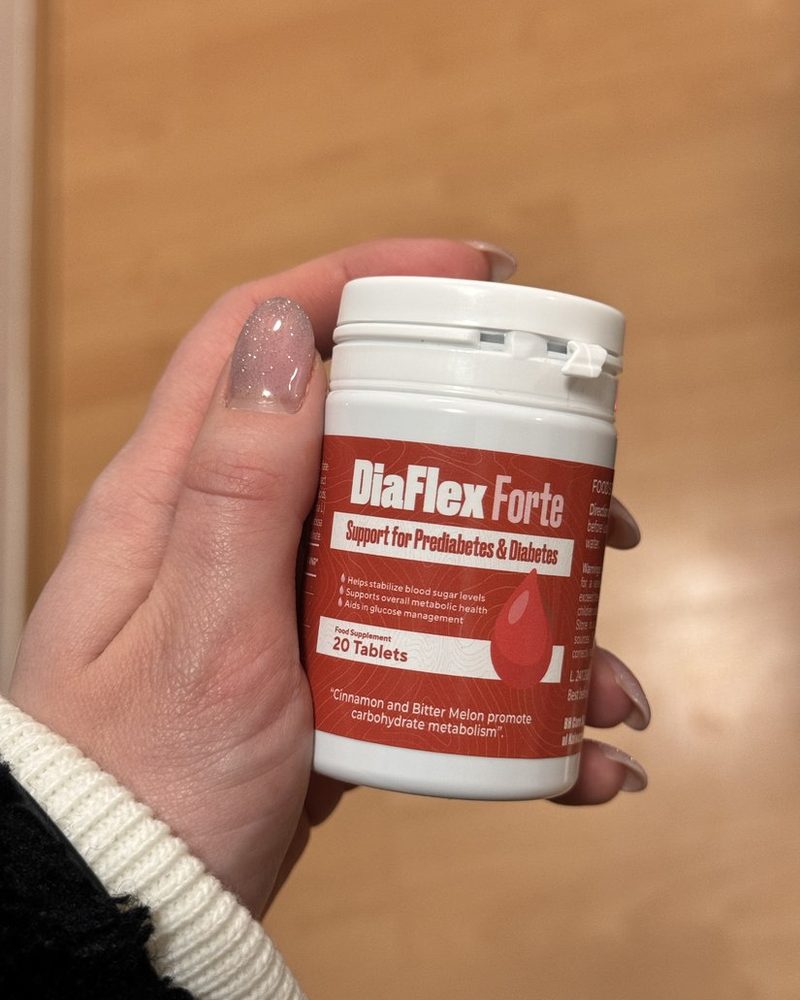 DiaFlex Forte – Tablettendose mit Faltschachtel