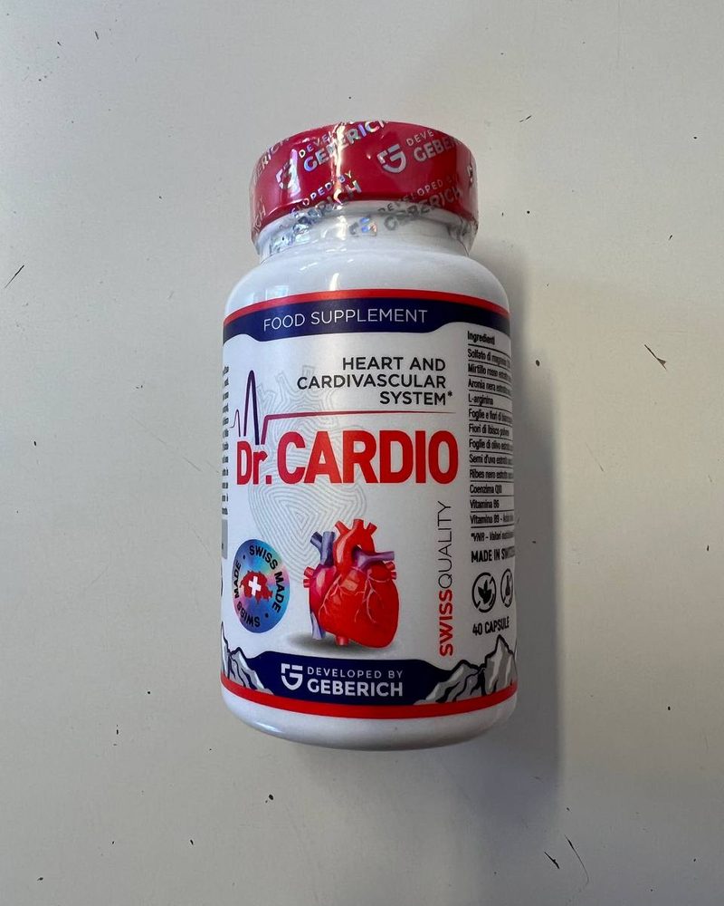 Dr.Cardio – weiße Dose mit 40 Kapseln