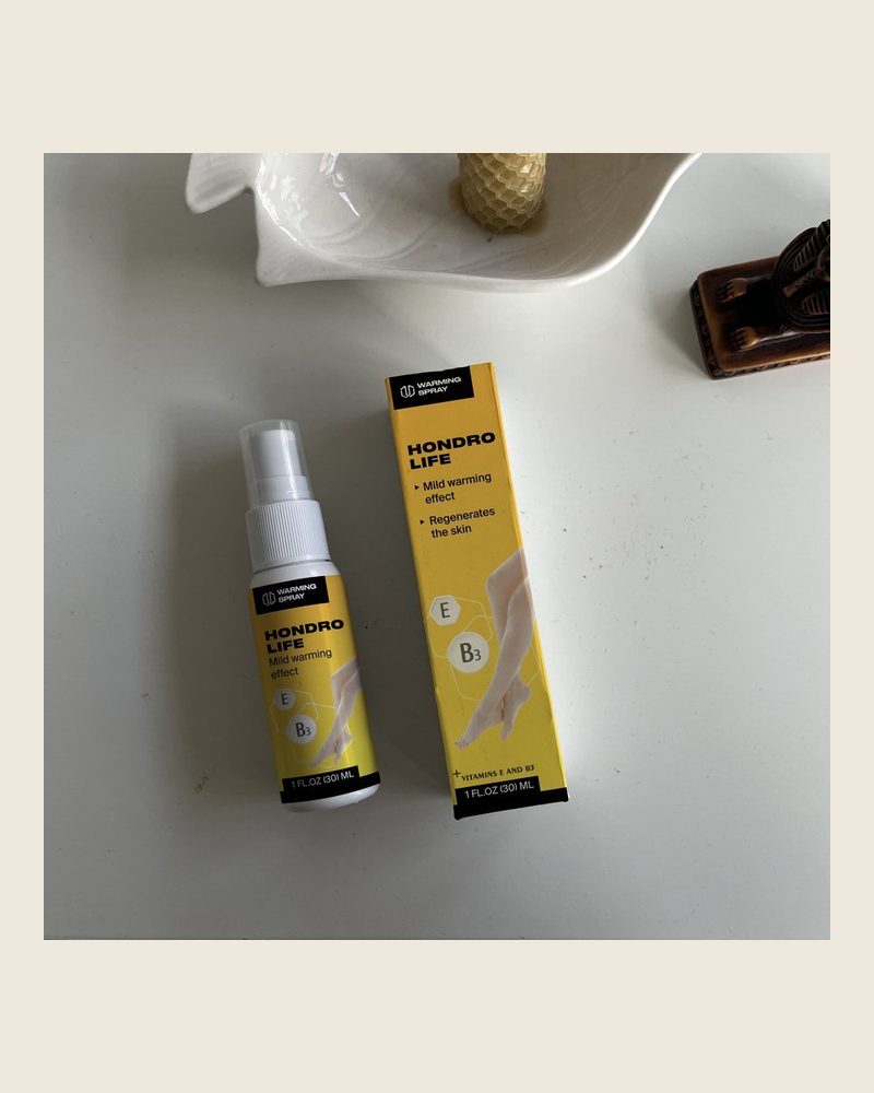 Hondrolife – 30-ml-Sprühflasche mit gelbem Karton