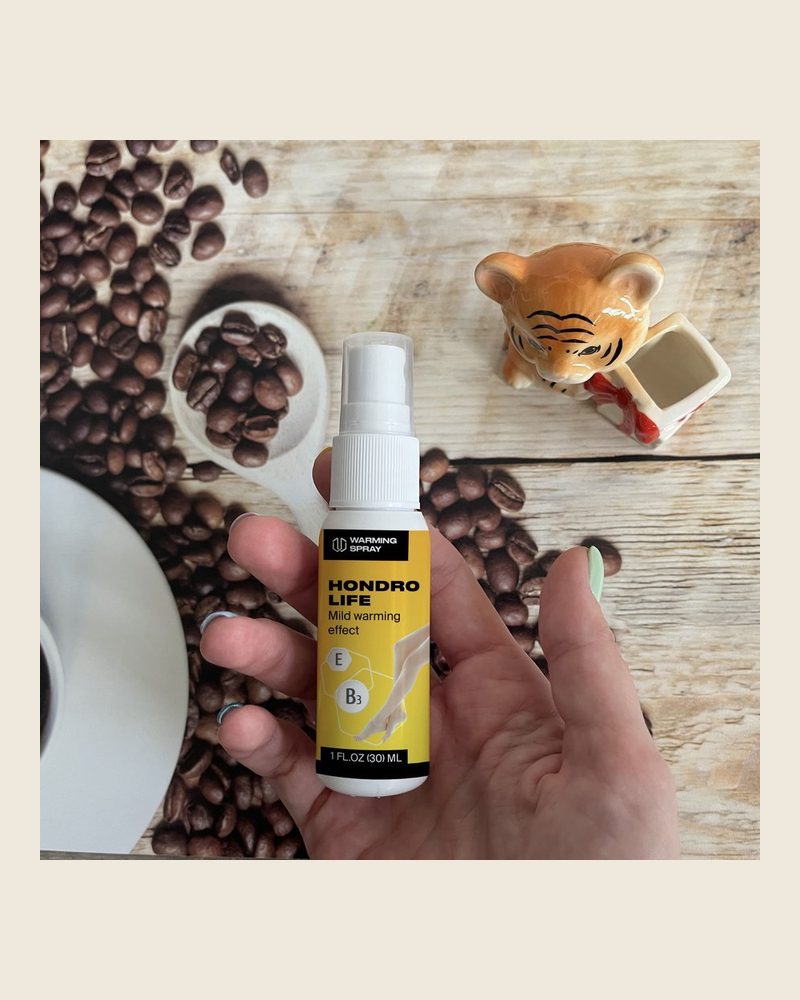 Hondrolife – 30-ml-Sprühflasche mit gelbem Karton