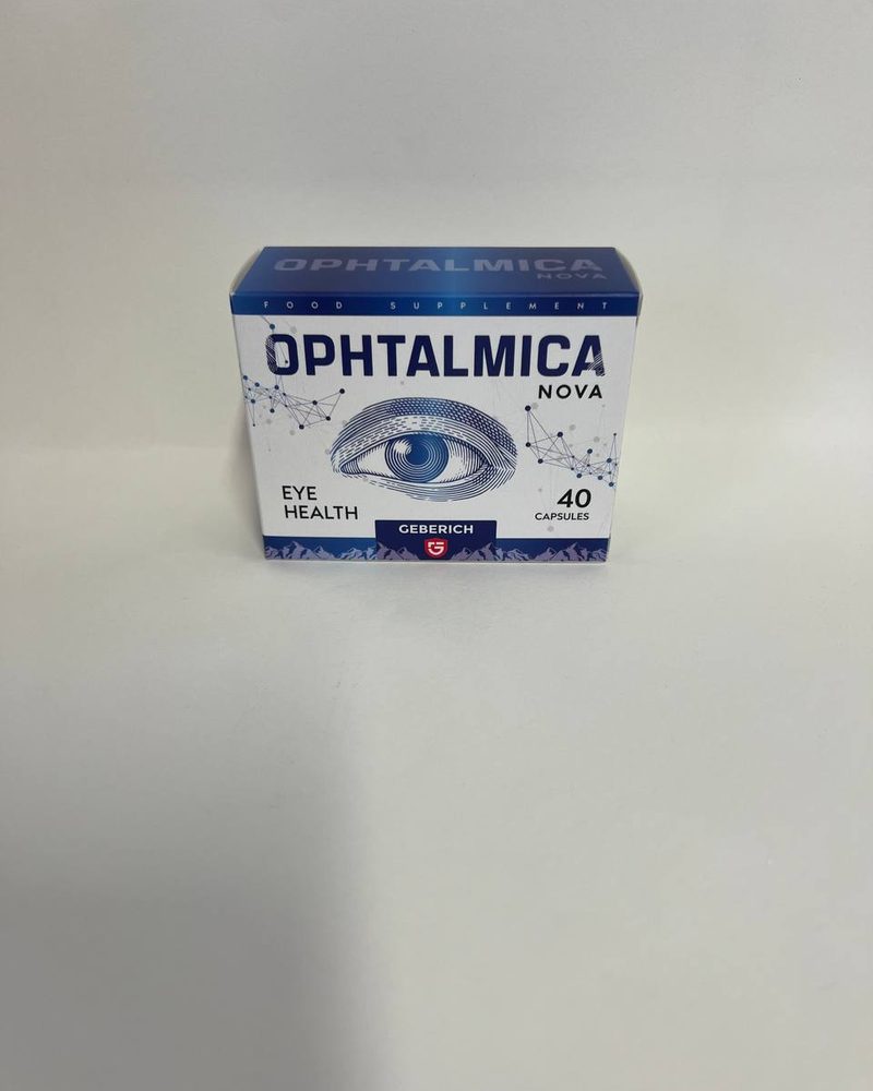 Ophtalmica Nova – Schachtel mit Kapseln im Blister