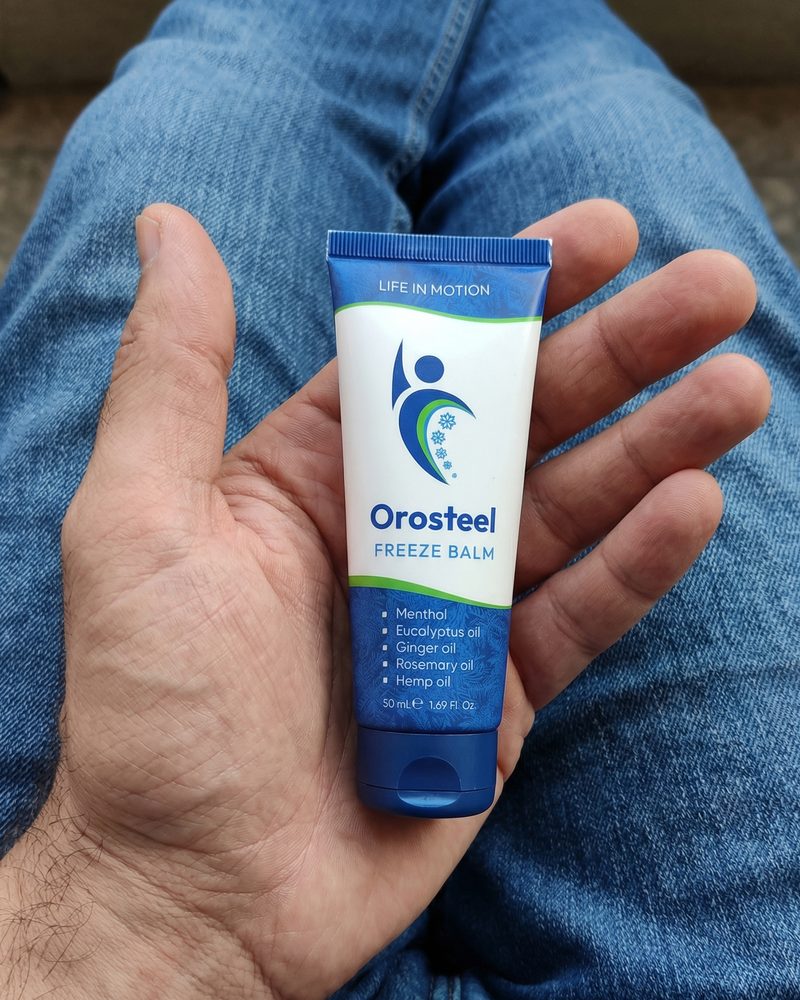 Orosteel Freeze Balm – 50-ml-Tube mit Faltschachtel