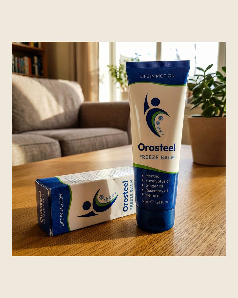 Orosteel Freeze Balm – 50-ml-Tube mit Faltschachtel