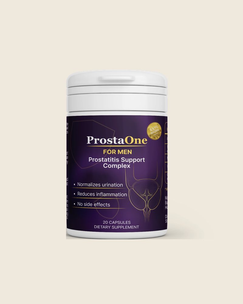 ProstaOne – Kapseldose mit Faltschachtel für Männer