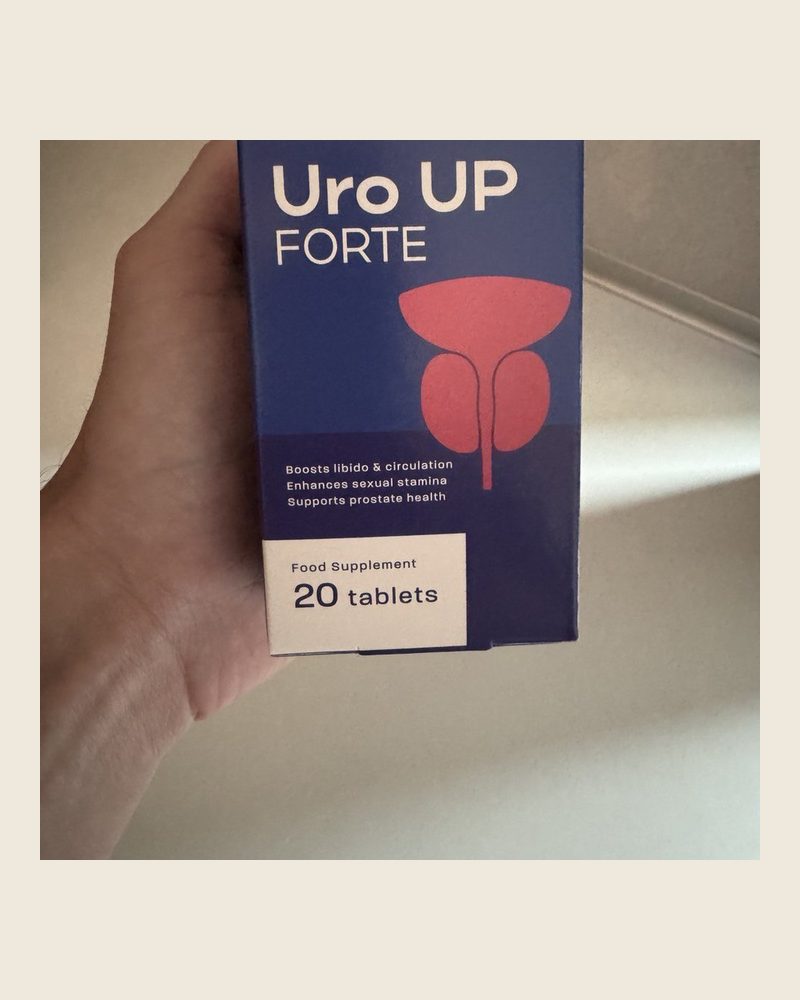Uro UP Forte – Dose und Faltschachtel mit Tabletten