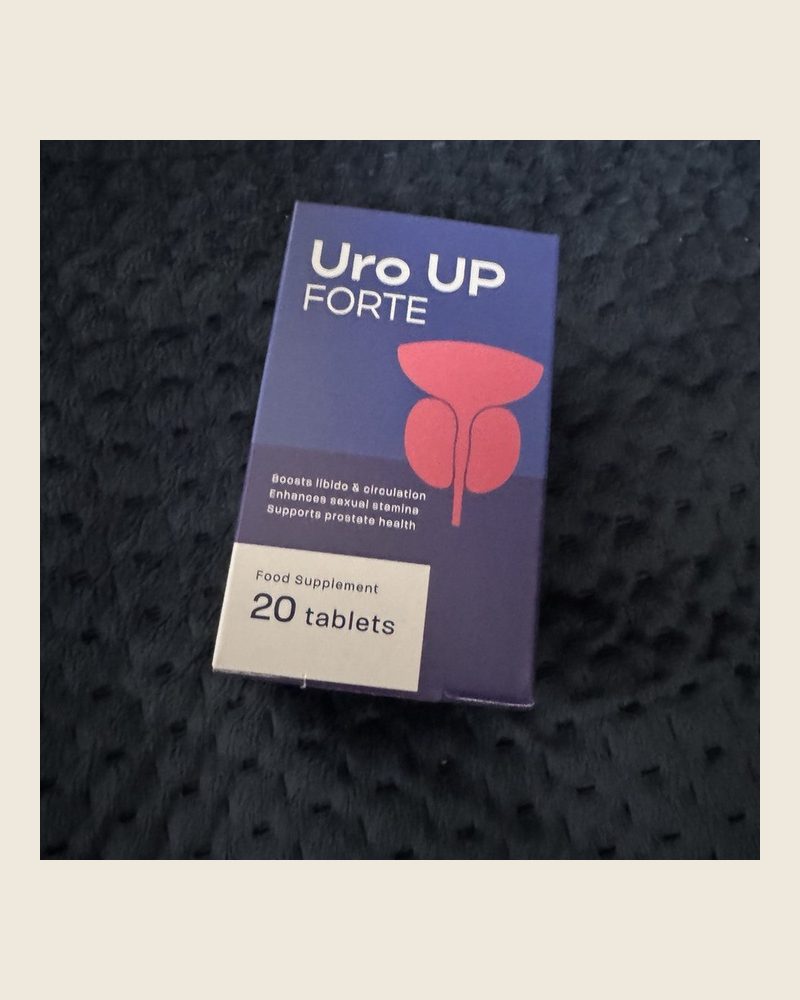 Uro UP Forte – Dose und Faltschachtel mit Tabletten