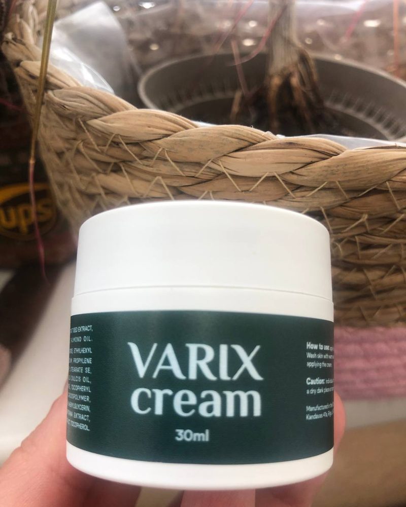 Varix Cream – 30-ml-Tiegel Beincreme mit dunkelgrüner Schachtel