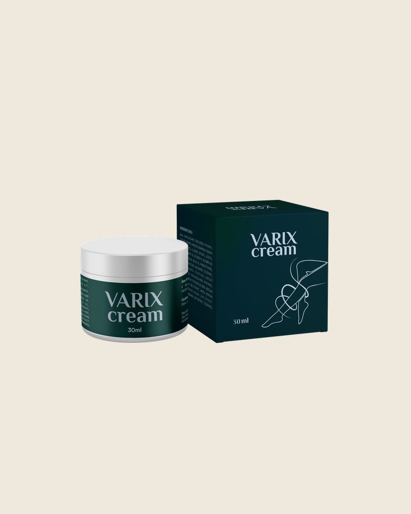 Varix Cream – 30-ml-Tiegel Beincreme mit dunkelgrüner Schachtel
