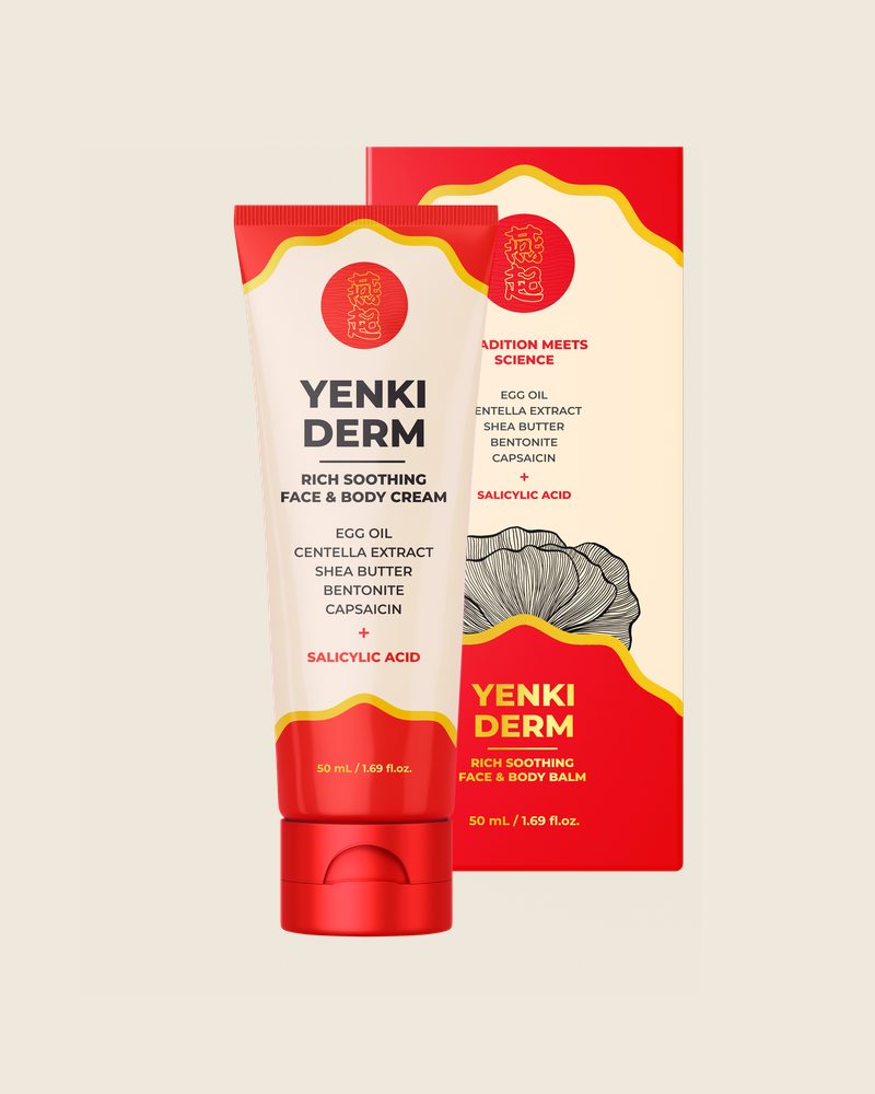 Yenki Derm – rote 50-ml-Tube mit Pflegecreme